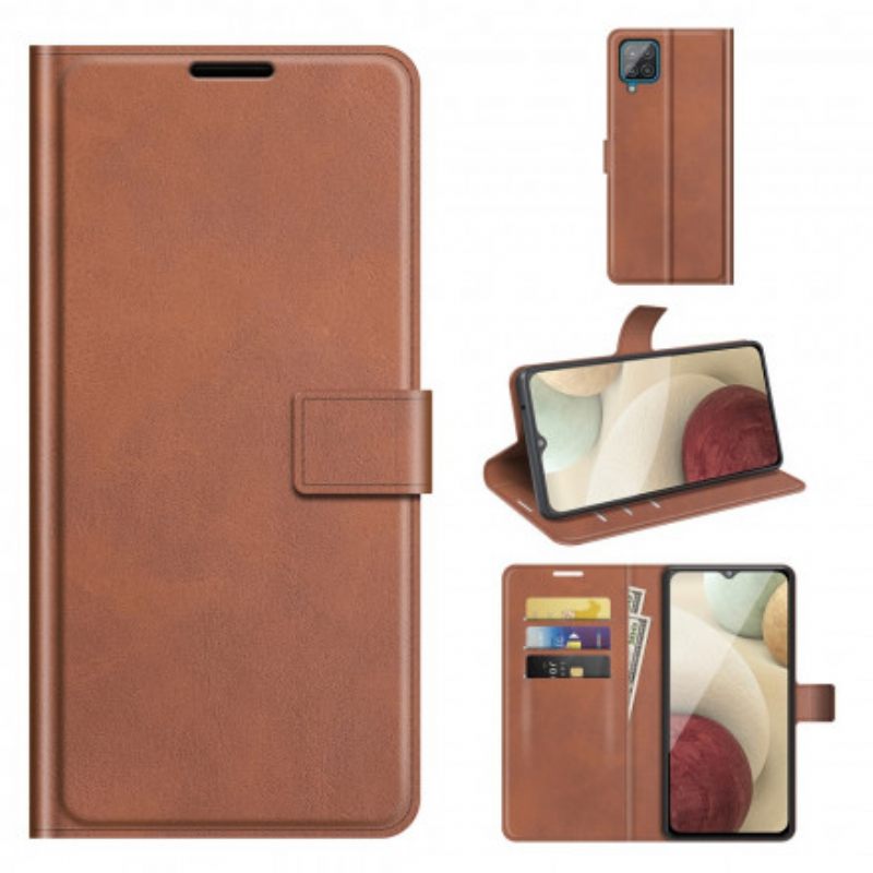 Κάλυμμα Samsung Galaxy A22 Faux Leather Slim