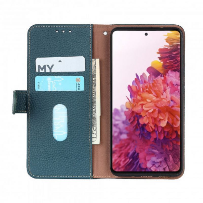 Κάλυμμα Samsung Galaxy A22 Khazneh Lychee Leather