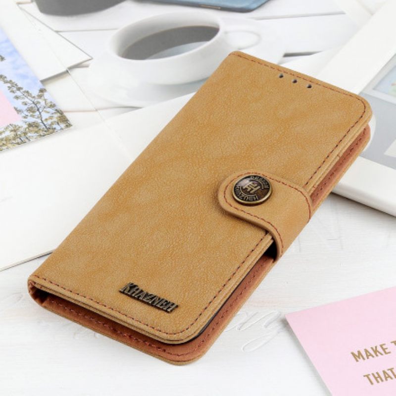 Κάλυμμα Samsung Galaxy A22 Khazneh Retro Split Faux Leather