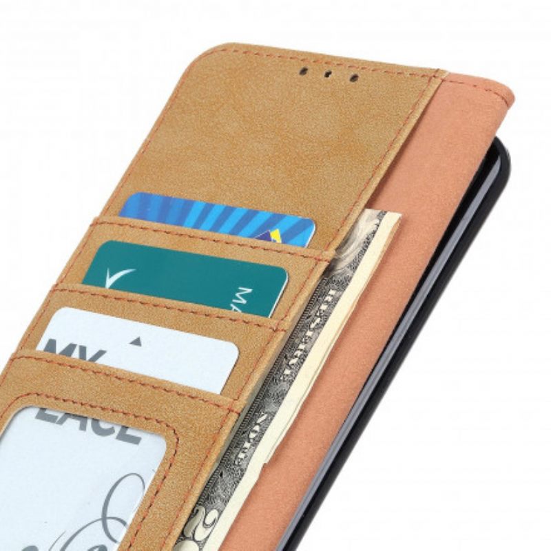 Κάλυμμα Samsung Galaxy A22 Khazneh Retro Split Faux Leather