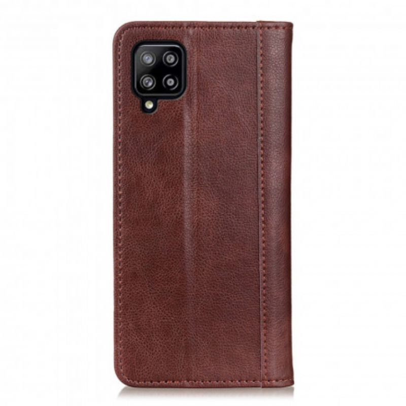 θηκη κινητου Samsung Galaxy A22 Θήκη Flip Έκδοση Litchi Split Leather