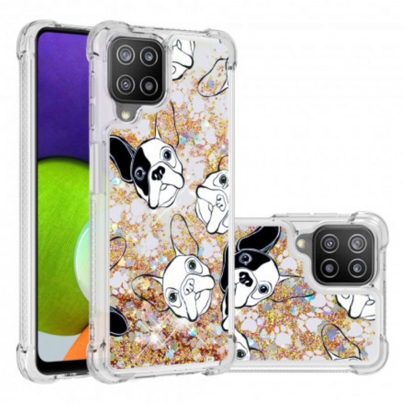 Θήκη Samsung Galaxy A22 Mr Dog Sequins