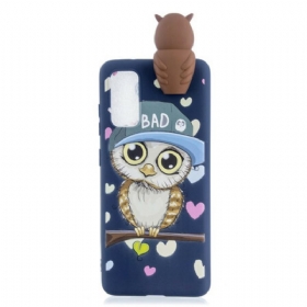 θηκη κινητου Samsung Galaxy A71 3d Bad Owl