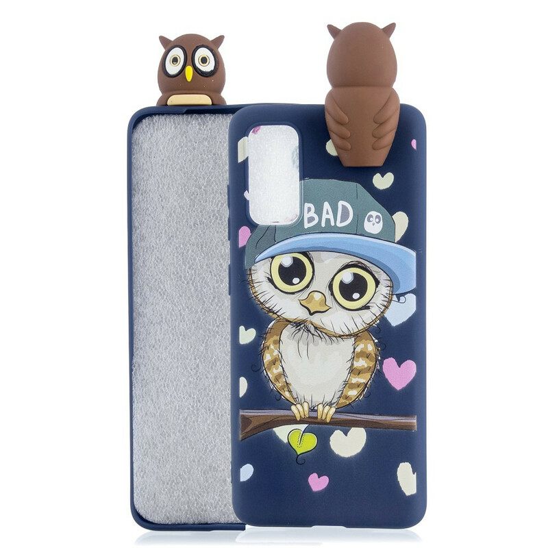 θηκη κινητου Samsung Galaxy A71 3d Bad Owl