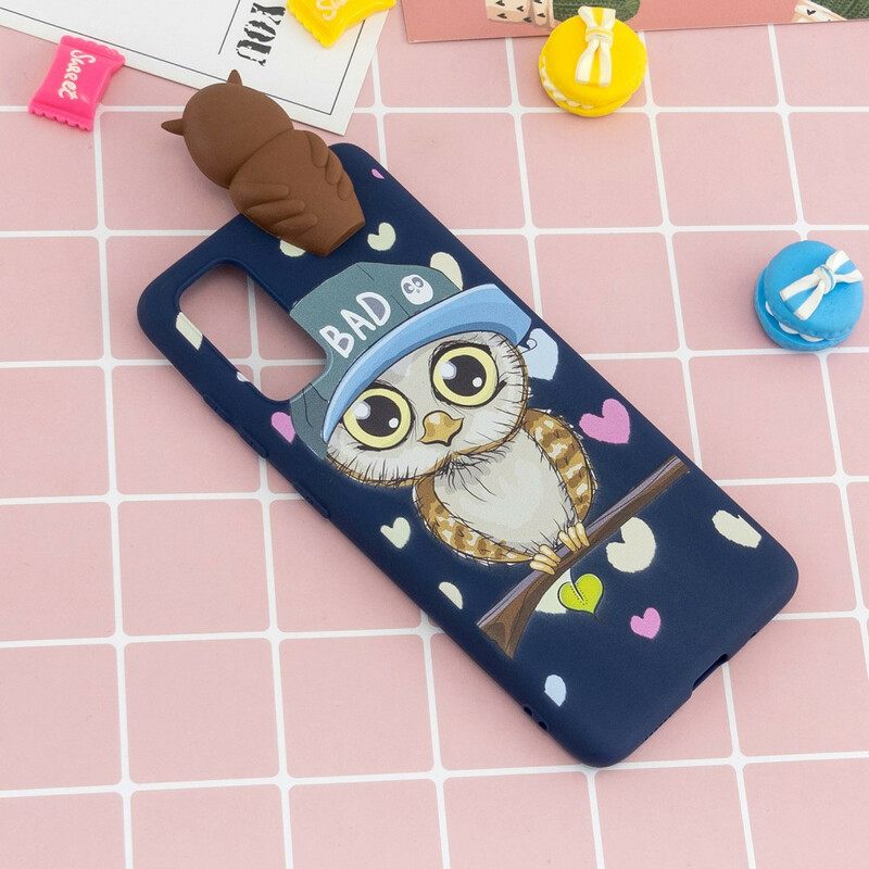 θηκη κινητου Samsung Galaxy A71 3d Bad Owl