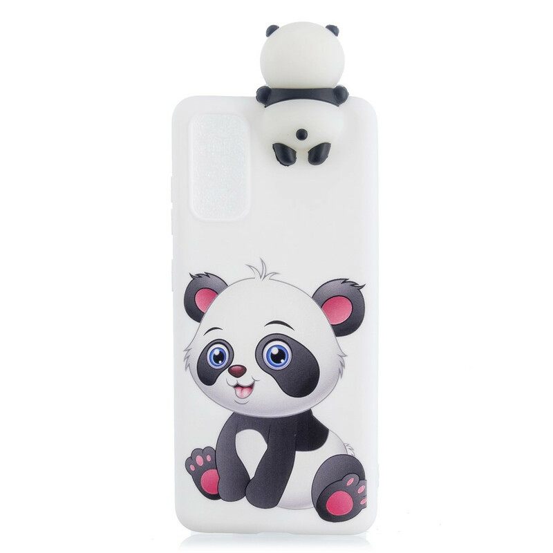 Θήκη Samsung Galaxy A71 3d Χαριτωμένο Panda