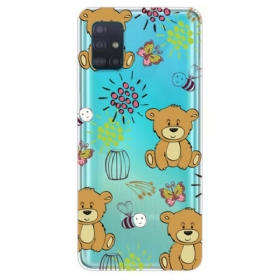 Θήκη Samsung Galaxy A71 Teddy Bears Top