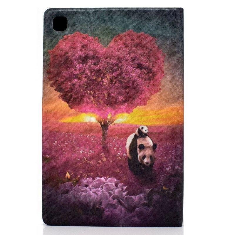 Κάλυμμα Samsung Galaxy Tab A7 Lite Panda Heart