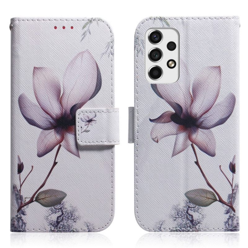 Κάλυμμα Samsung Galaxy A53 5G Flower Dusty Pink