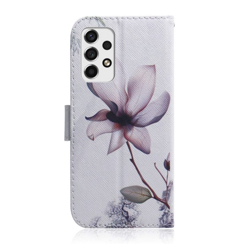 Κάλυμμα Samsung Galaxy A53 5G Flower Dusty Pink