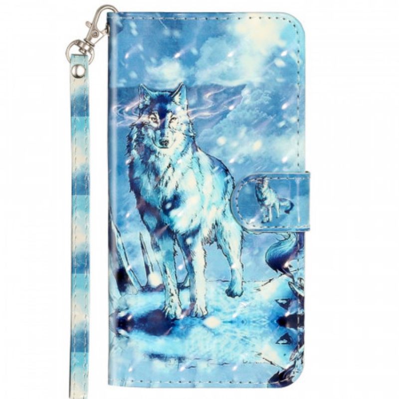 Κάλυμμα Samsung Galaxy A53 5G με κορδονι Lanyard Wolf