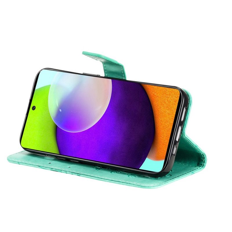 Κάλυμμα Samsung Galaxy A53 5G με κορδονι Πεταλούδες Giant Strap