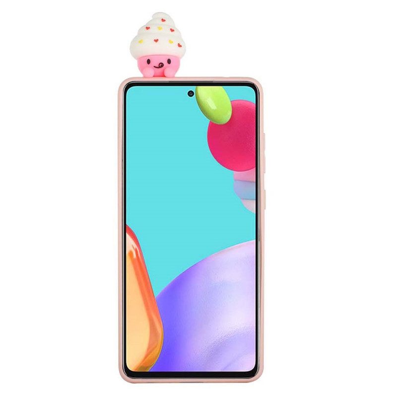 θηκη κινητου Samsung Galaxy A53 5G 3d Παγωτό