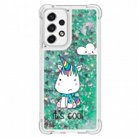 θηκη κινητου Samsung Galaxy A53 5G Glitter Unicorn