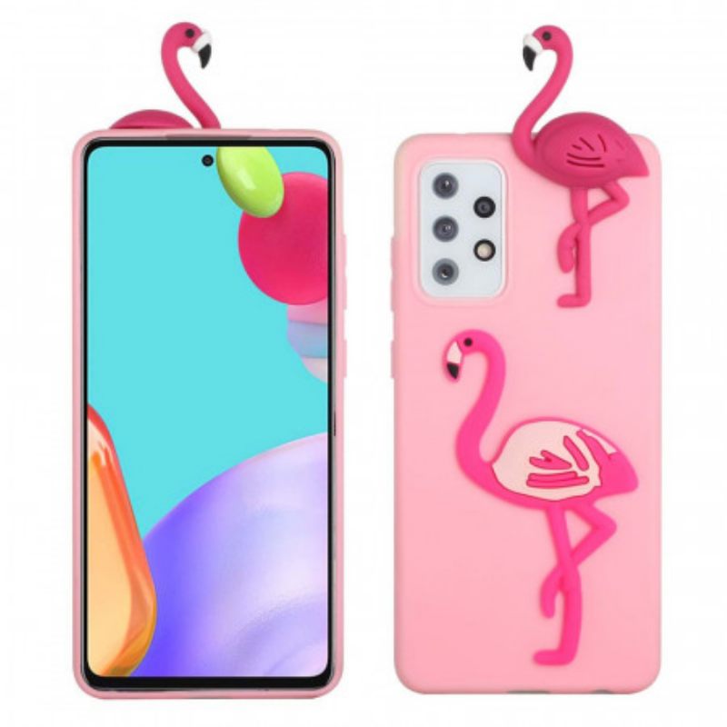 Θήκη Samsung Galaxy A53 5G 3d Flamingo