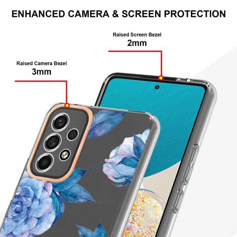 Θήκη Samsung Galaxy A53 5G Άνευ Ραφής Floral