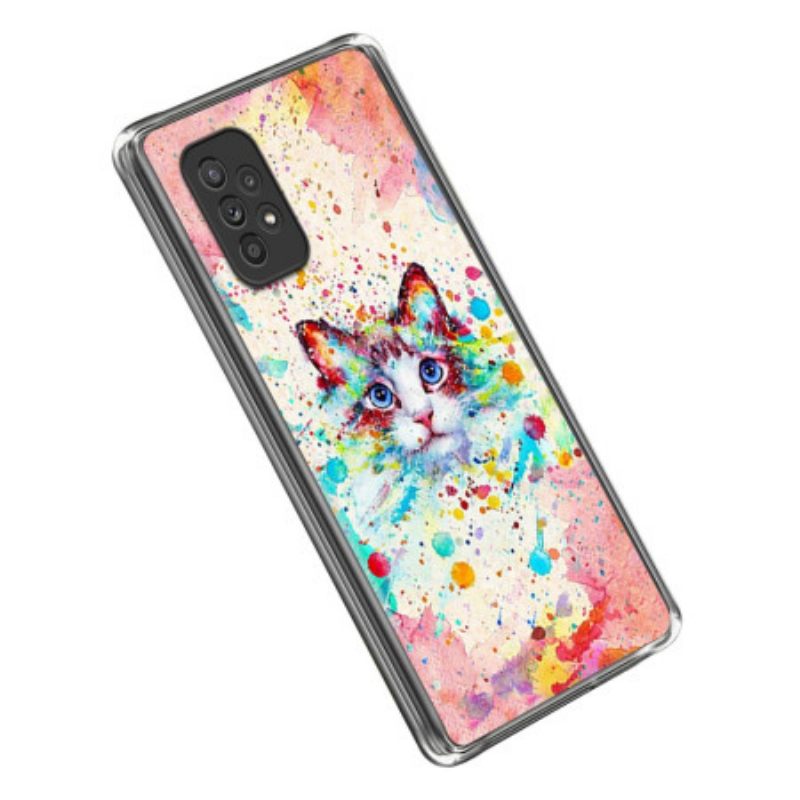 Θήκη Samsung Galaxy A53 5G Cat Art