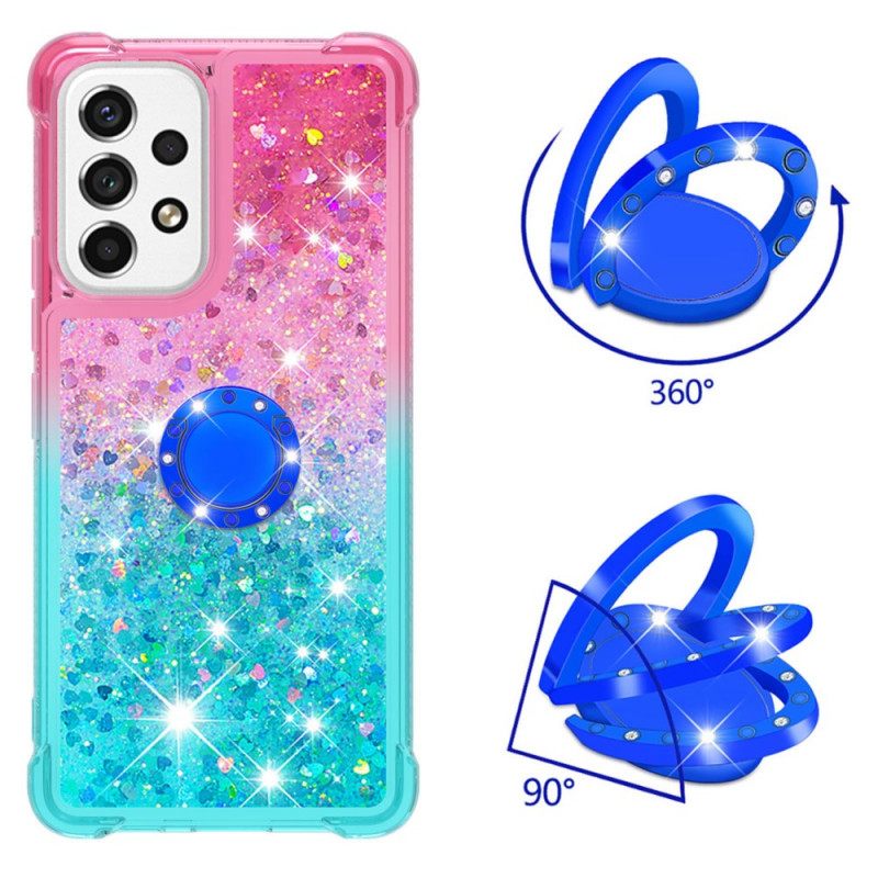 Θήκη Samsung Galaxy A53 5G Glitter Ring-bracket