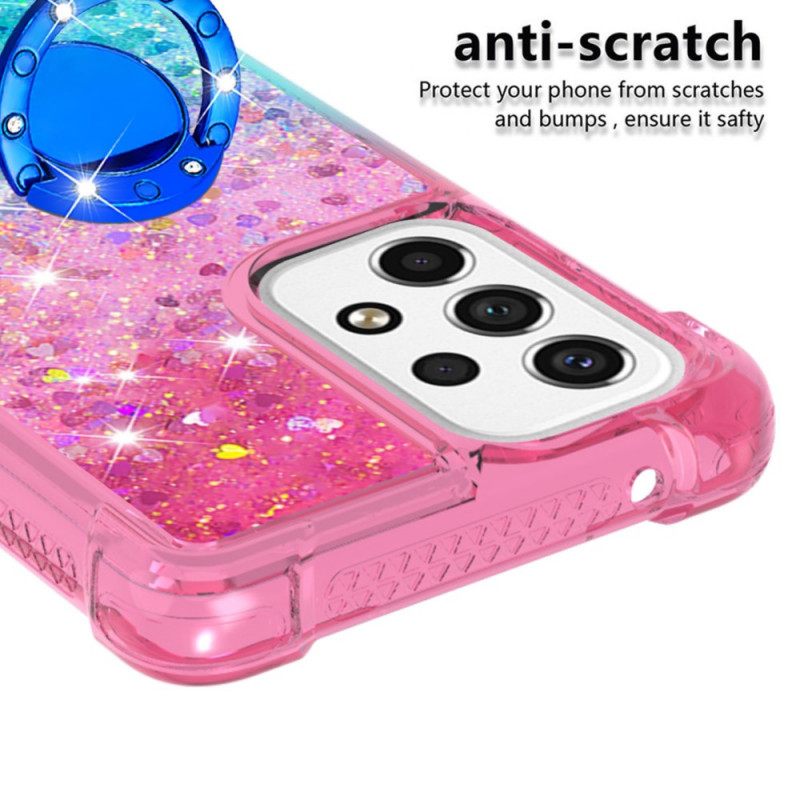 Θήκη Samsung Galaxy A53 5G Glitter Ring-bracket