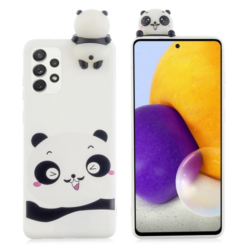 Θήκη Samsung Galaxy A53 5G Love Panda 3d