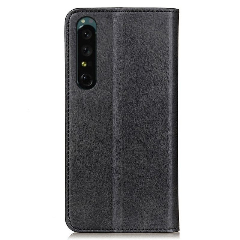 Κάλυμμα Sony Xperia 1 IV Split Leather