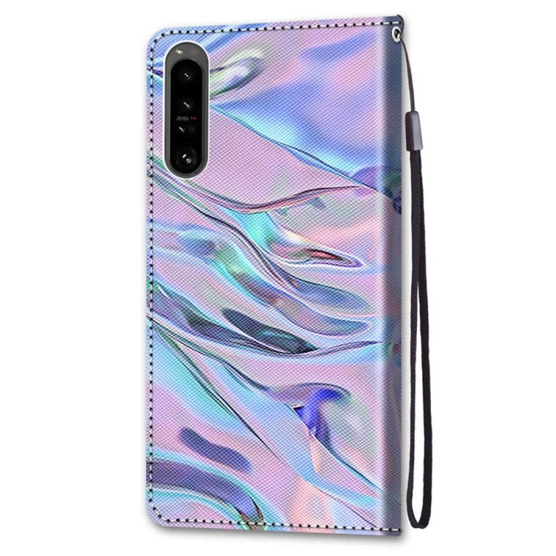 Θήκη Flip Sony Xperia 1 IV Σαν Μπογιά