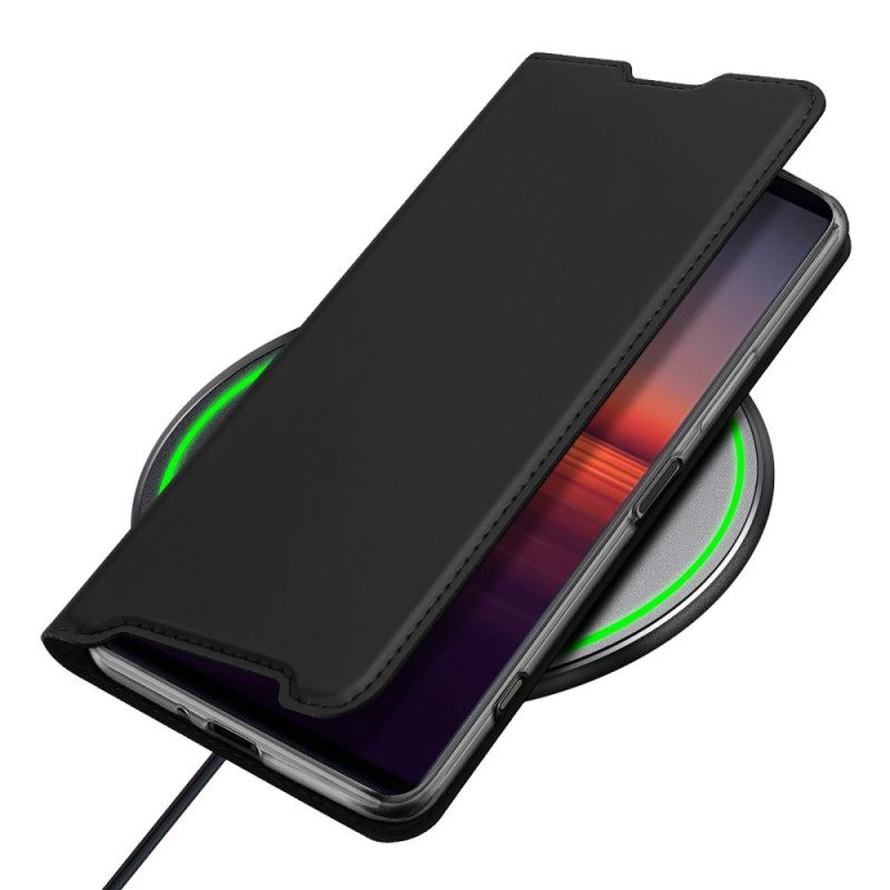 θηκη κινητου Sony Xperia 1 IV Θήκη Flip Skin Pro Σειρά Dux Ducis