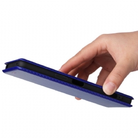 θηκη κινητου Sony Xperia 1 IV Θήκη Flip Υφή Από Ίνες Άνθρακα
