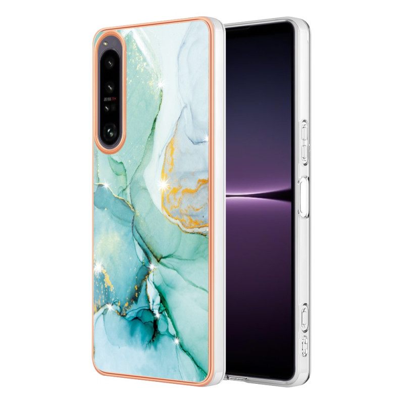 Θήκη Sony Xperia 1 IV Έγχρωμο Μάρμαρο