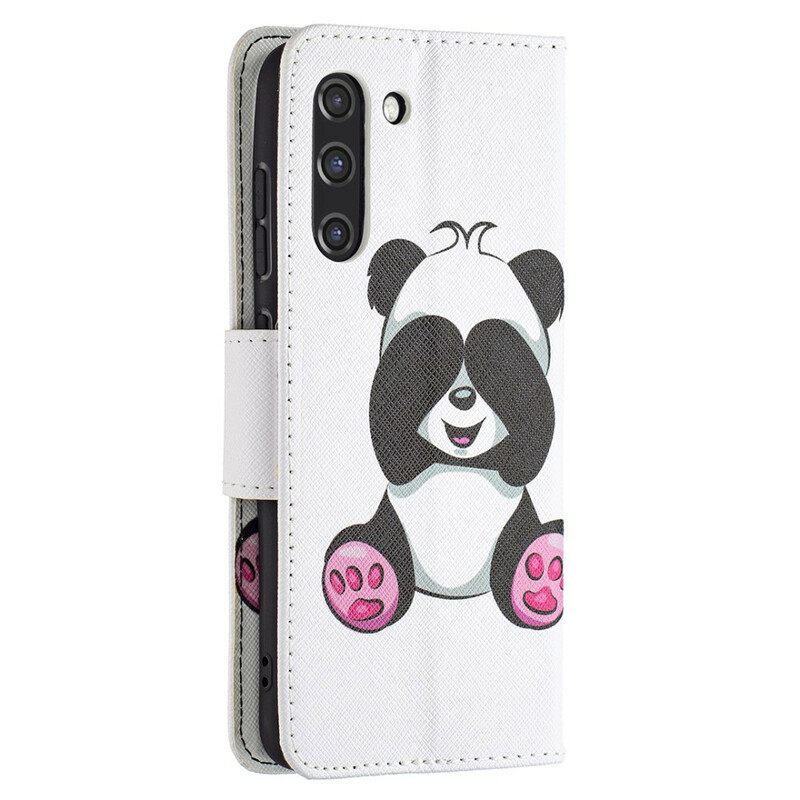 Κάλυμμα Samsung Galaxy S21 FE Panda Fun