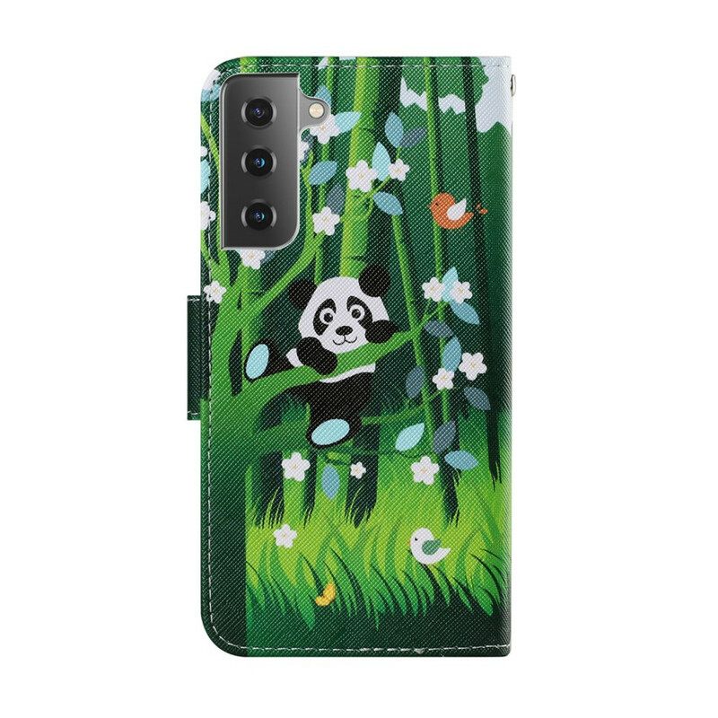 Κάλυμμα Samsung Galaxy S21 FE Panda Walk