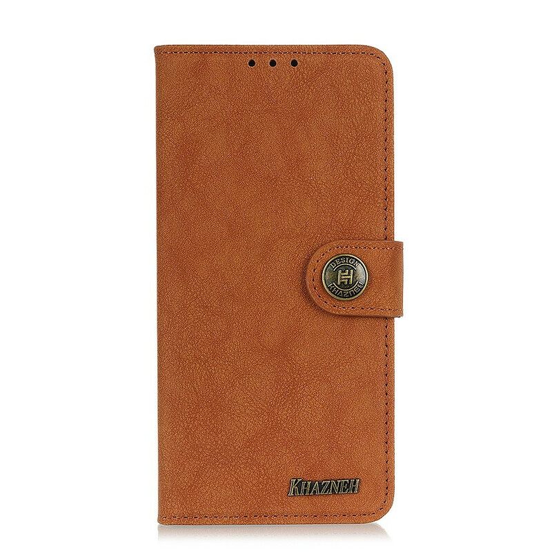 Θήκη Flip Samsung Galaxy S21 FE Khazneh Retro Split Leather