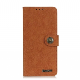 Θήκη Flip Samsung Galaxy S21 FE Khazneh Retro Split Leather