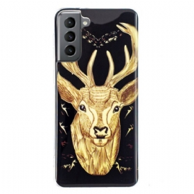 Θήκη Samsung Galaxy S21 FE Fluorescent Majestic Deer