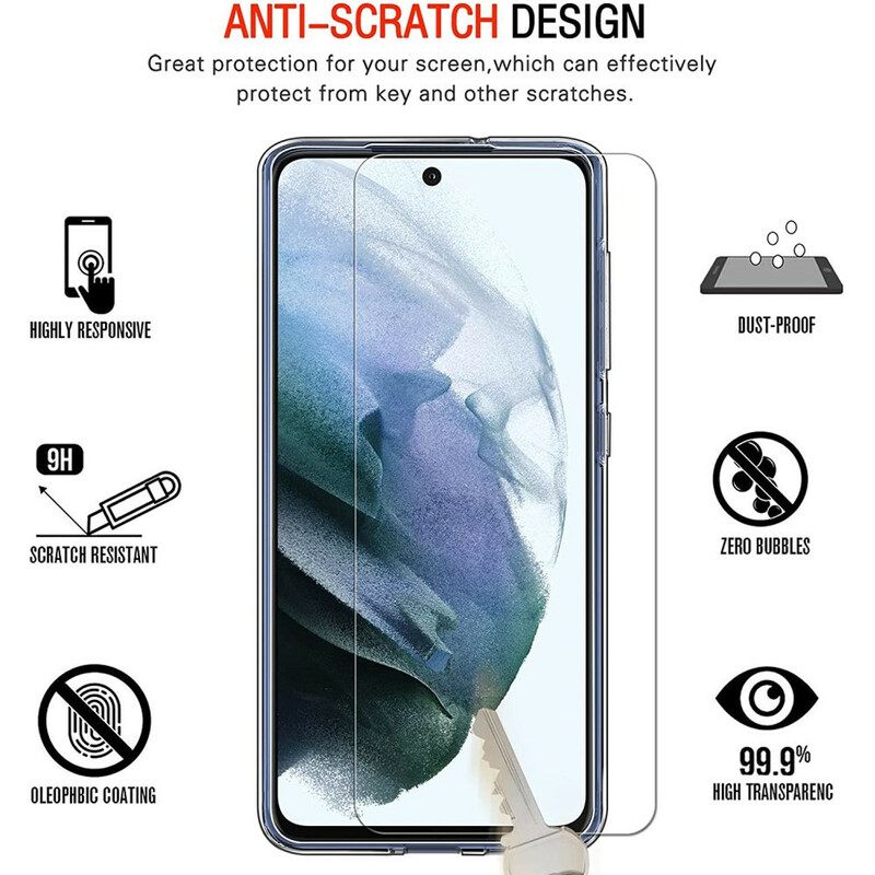 Θήκη Samsung Galaxy S21 FE Και Οθόνη Tempered Glass