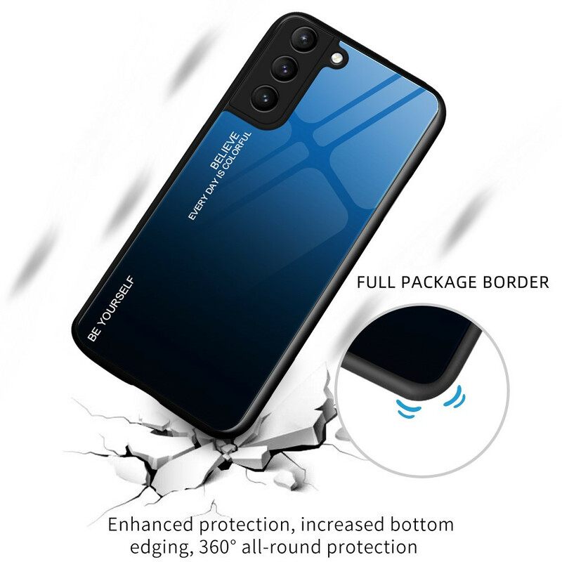 Θήκη Samsung Galaxy S21 FE Tempered Glass Be Yourself