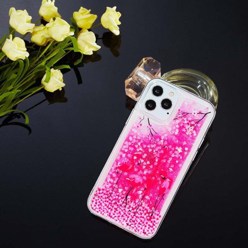 Θήκη iPhone 15 Pro Max Flamingo Glitter