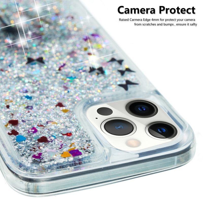 Θήκη iPhone 15 Pro Max Πικραλίδα Glitter