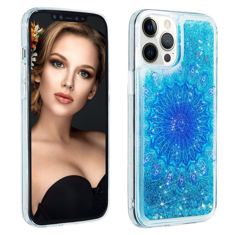 θηκη κινητου iPhone 15 Pro Max Mandala Glitter