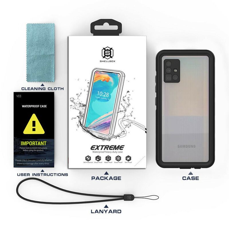 Θήκη Samsung Galaxy A51 5G Αδιάβροχο Shellbox