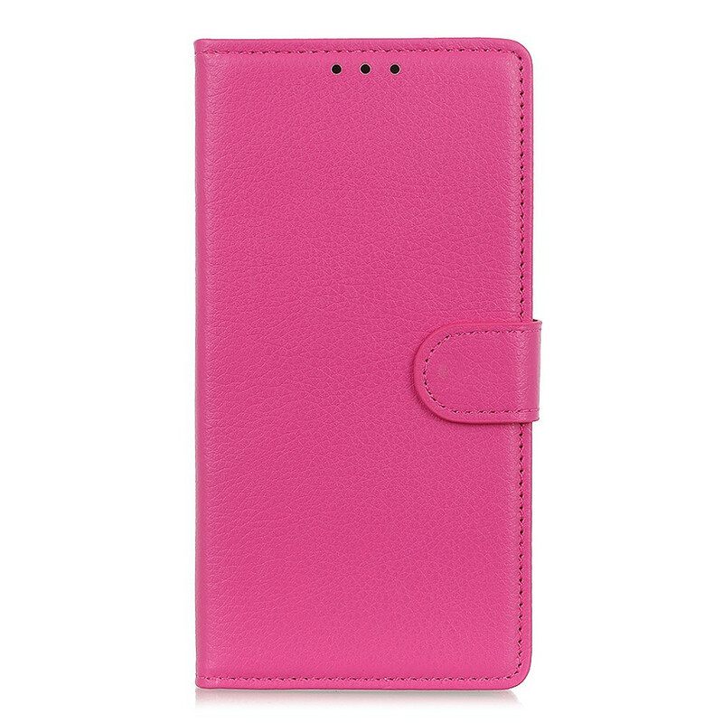 Κάλυμμα Xiaomi Mi 10T Lite Εφέ Δέρματος Litchi