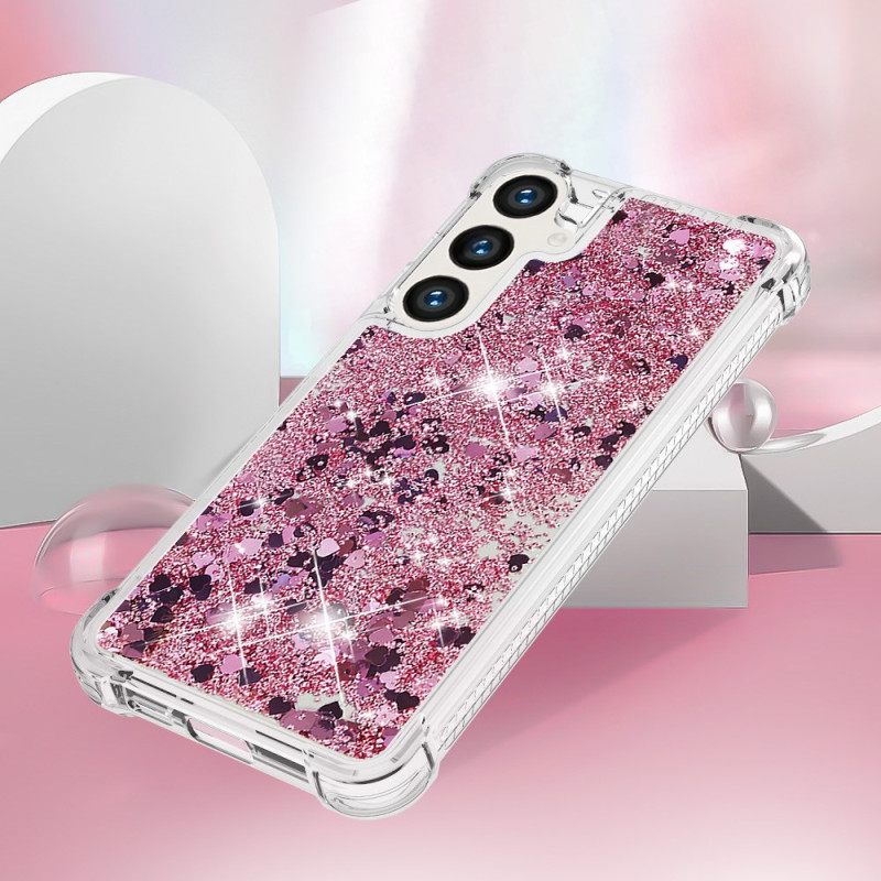 Κάλυμμα Samsung Galaxy S24 5g Με Glitter Σιλικόνης