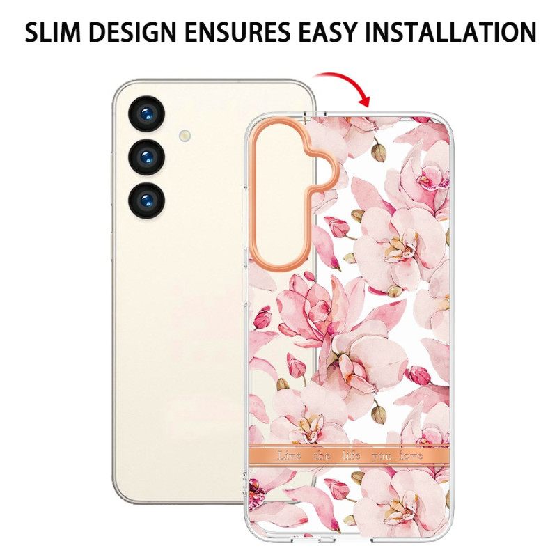 Κάλυμμα Samsung Galaxy S24 5g Σειρά Floral