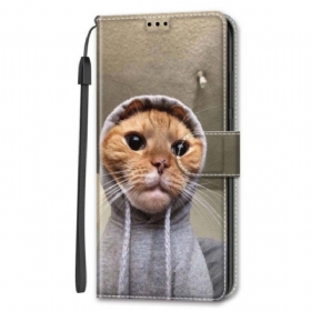 Θηκη Κινητου Samsung Galaxy S24 5g Yo Cat With Lanyard