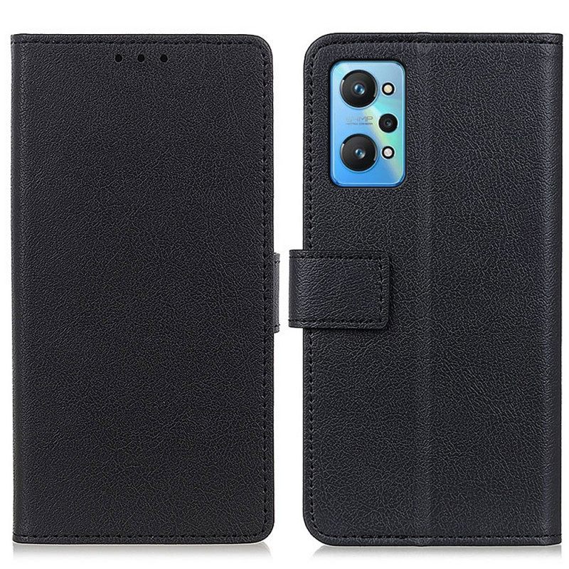 Κάλυμμα Realme GT Neo 3T / Neo 2 Premium Faux Leather Lychee