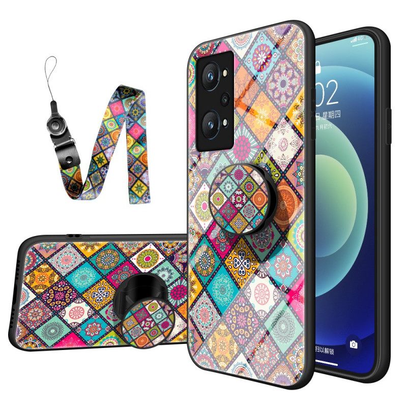 Θήκη Realme GT Neo 3T / Neo 2 Μαγνητική Θήκη Patchwork