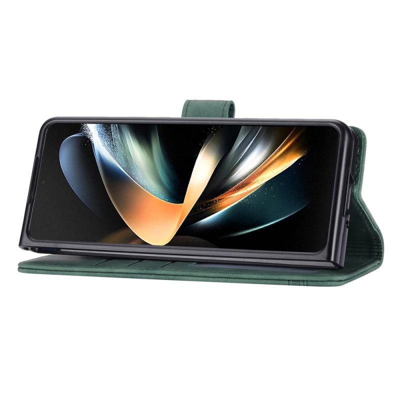 Δερματινη Θηκη Samsung Galaxy Z Fold 6 Dierfeng