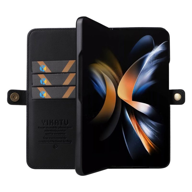 Δερματινη Θηκη Samsung Galaxy Z Fold 6 Faux Leather Yikatu