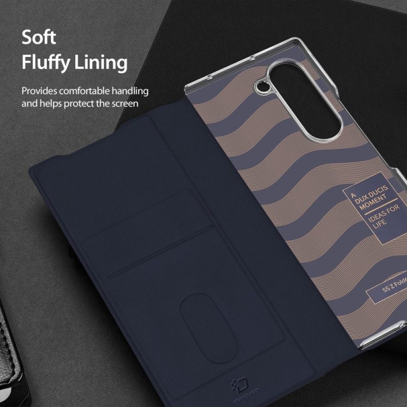 Δερματινη Θηκη Samsung Galaxy Z Fold 6 Σειρά Bril Dux Ducis