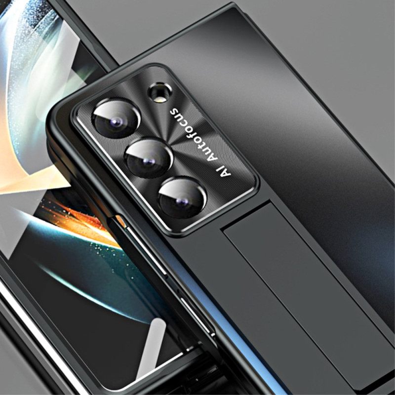 Δερματινη Θηκη Samsung Galaxy Z Fold 6 Υποστήριξη Γραφίδας Και Hands-free Σιλικόνης